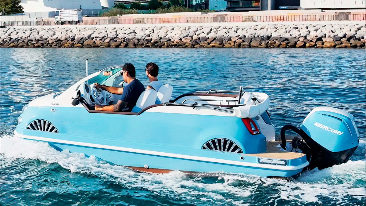 Аренда катера Fiat 500 Boat в Дубае